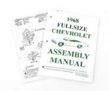 Full Size Chevy Factory Assembly Manual, 1968