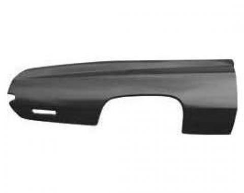 Full Size Chevy Quarter Panel Skin, 2-Door, Right, 1974-1976