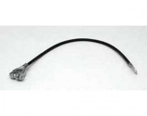 Full Size Chevy Battery Cable, Negative, 6-Cylinder, 1968-1970