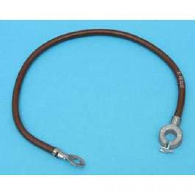 Full Size Chevy Battery Cable, Negative, 1962-1963 327ci High Performance, 1963 409ci