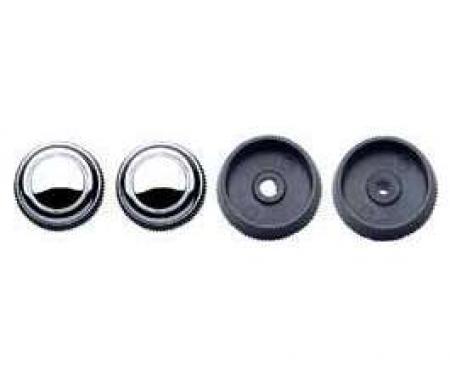 Full Size Chevy Radio Knob Set, AM AM & FM Mono, 1967-1968