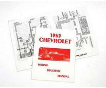 Full Size Chevy Wiring Harness Diagram Manual, 1965