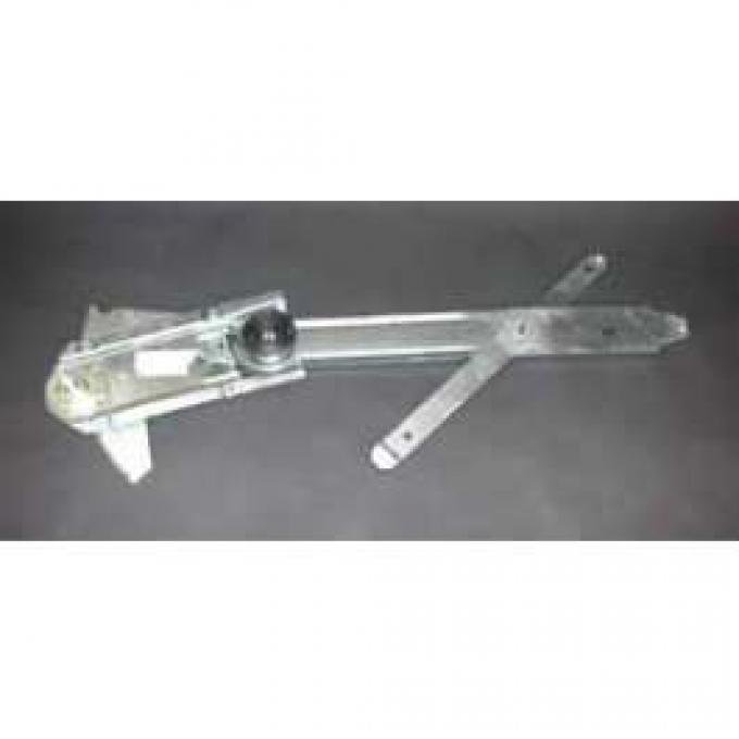 Full Size Chevy Door Window Regulator, Left, 2-Door Hardtop, Sedan & Convertible, 1961-1964