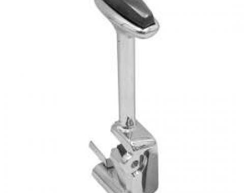 Full Size Chevy Shifter Lever, Automatic Transmission, With Pushbutton, 1964-1967
