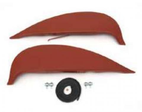 Full Size Chevy Quarter Panel Fender Skirts, 1958