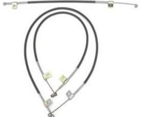 Full Size Chevy Heater & Defroster Cable Set, 1964