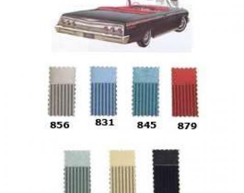 Full Size Chevy Seat Cover Set, Impala SS Convertible, 1962