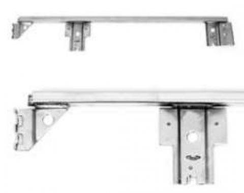 Full Size Chevy Lower Door Glass Setting Channel, Left, 2-Door, Impala, 1959-1960