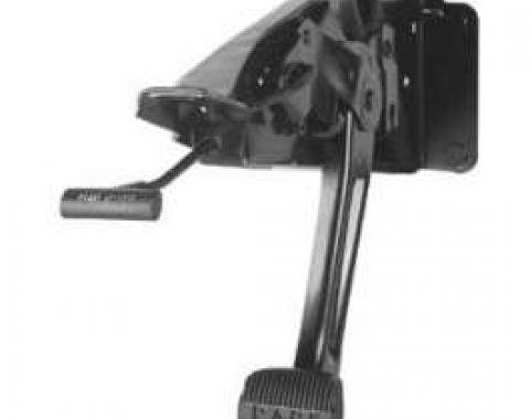 Full Size Chevy Parking Brake Assembly, 1964