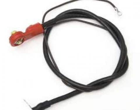 Full Size Chevy Battery Cable, Positive, 6-Cylinder, 1970