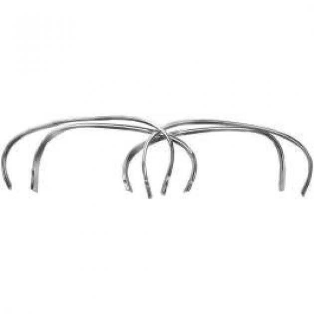 Full Size Chevy Wheel Well Opening Molding Set, 1969 Classic Chevy