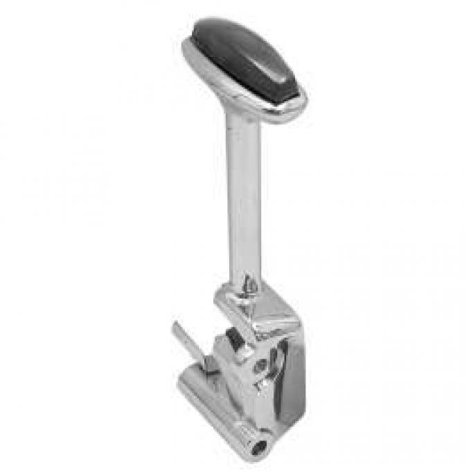 Full Size Chevy Shifter Lever, Automatic Transmission, With Pushbutton, 1964-1967