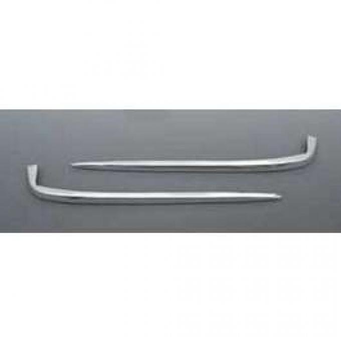 Full Size Chevy Front Fender Moldings, Impala & Nomad, 1960