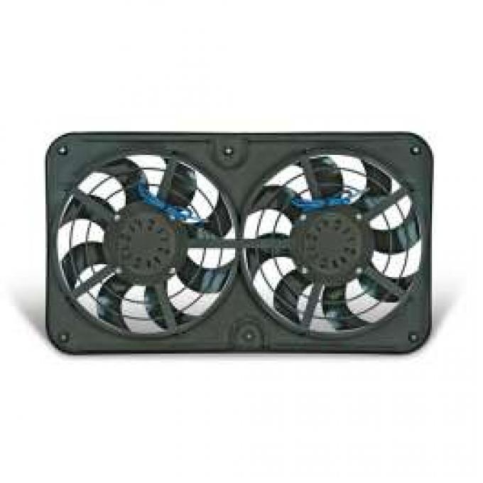 Full Size Chevy Electric Cooling Fans, S Blades, X-Treme, Flex-A-Lite, 1959-1967