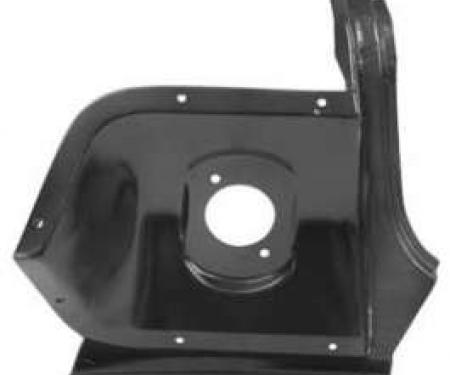 Full Size Chevy Taillight Mounting Panel, Left, 1963