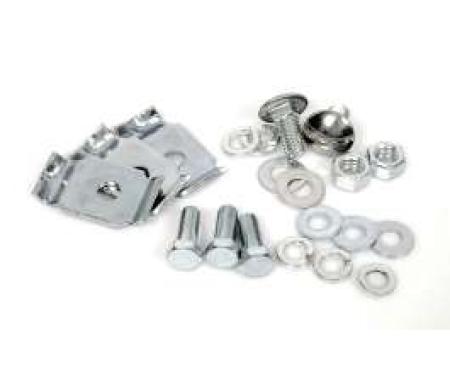Full Size Chevy Accessory Grille Guard Attachment Hardware Set, 1959