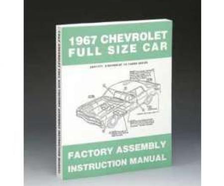 Full Size Chevy Factory Assembly Manual, 1967