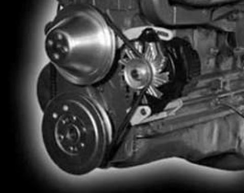 Full Size Chevy Alternator Bracket, 6-Cylinder, 1958-1962
