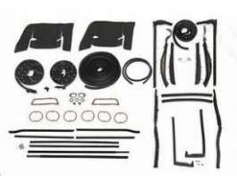 Full Size Chevy Weatherstrip Kit, Convertible, Impala, 1960