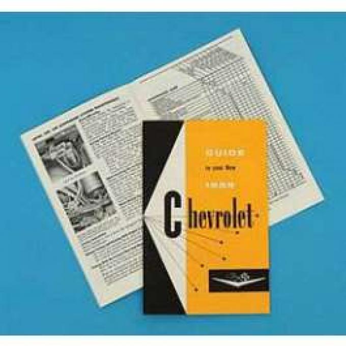 Full Size Chevy Owner's Manual, 1959
