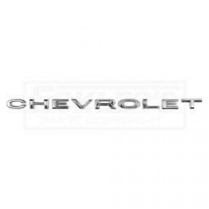 Full Size Chevy Trunk Panel Letters, CHEVROLET, Impala, 1964