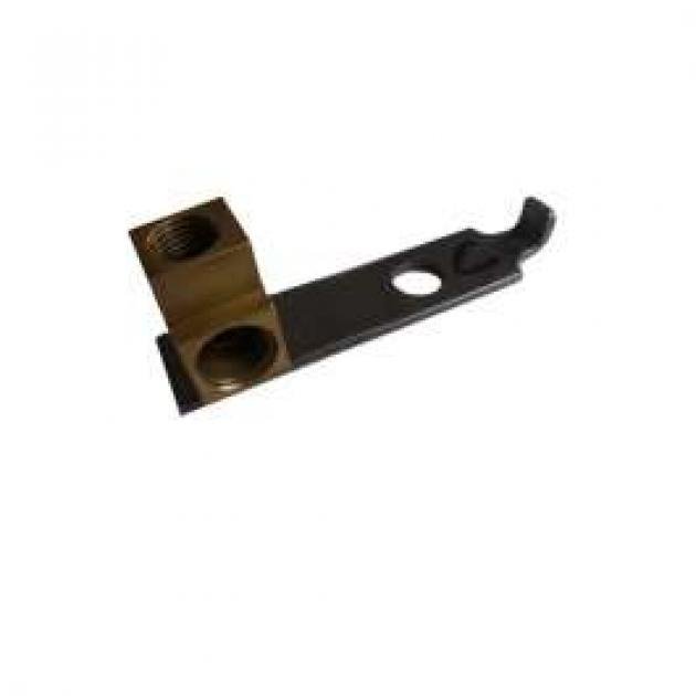 Full Size Chevy Brake Line Brass Junction Block, Left, Front, 19581964 Classic Chevy