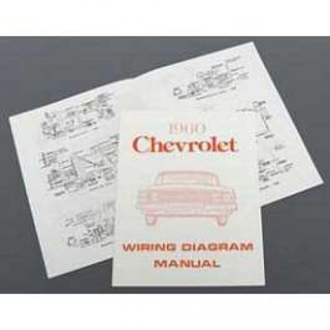 Full Size Chevy Wiring Harness Diagram Manual, 1960