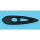 Full Size Chevy Rear Antenna Gasket, Left, 1961-1962