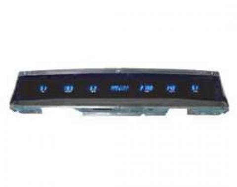 Full Size Chevy Dakota Digital Dash Kit, Blue Or Teal Display, Impala& Caprice, 1971-1976