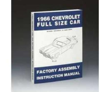 Full Size Chevy Factory Assembly Manual, 1966