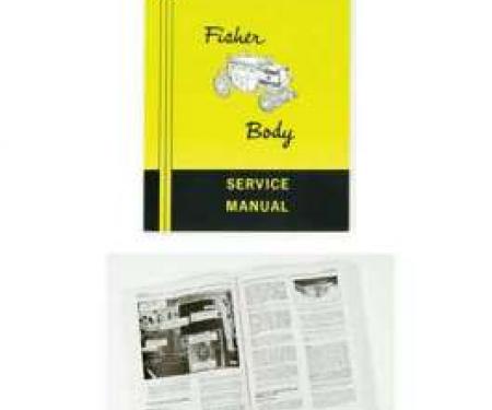 Full Size Chevy Service Manual, Fisher Body, 1972