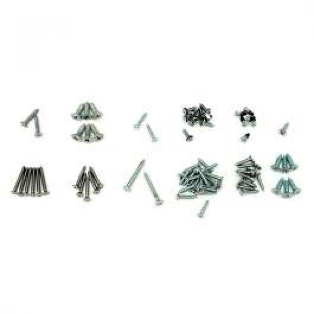 Full Size Chevy Interior Trim Screw Set, 2Door Sedan, Biscayne, 1961