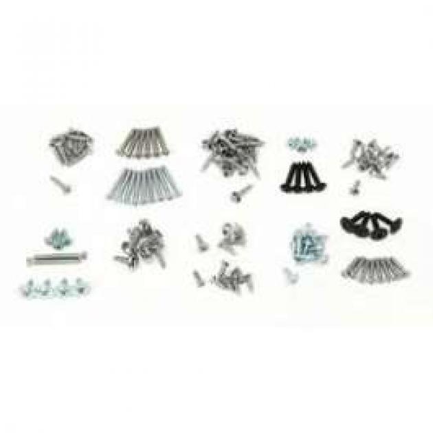 Full Size Chevy Interior Trim Screw Set, 2Door Hardtop, Impala, 1969