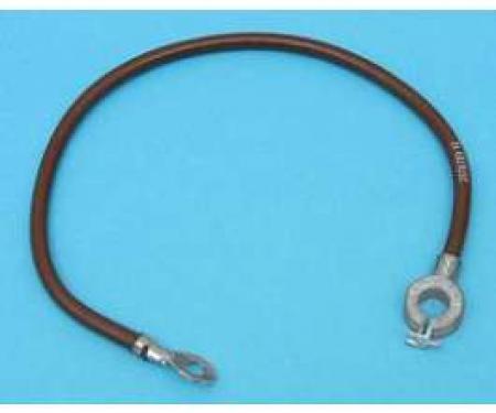 Full Size Chevy Battery Cable, Negative, 1962-1963 327ci High Performance, 1963 409ci