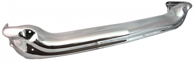 Key Parts '57 Chrome California One-Piece Front Bumper 0903-010