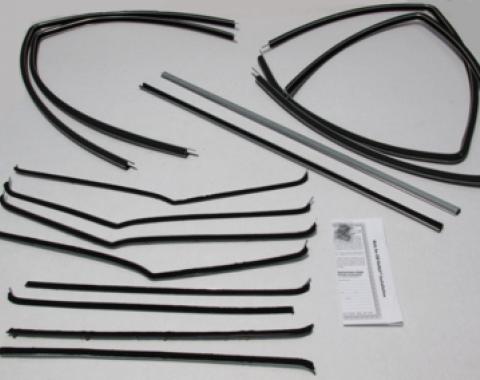 Chevy Window Felt Kit, 4-Door Sedan, 150 Or 210, 1955-1957