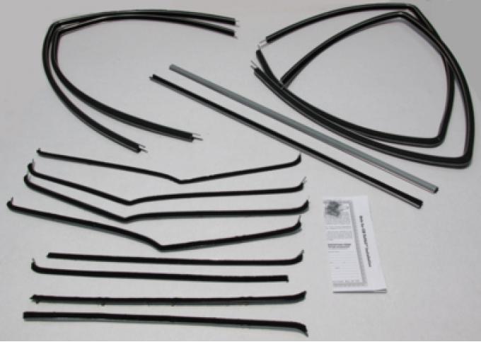 Chevy Window Felt Kit, 4-Door Sedan, 150 Or 210, 1955-1957