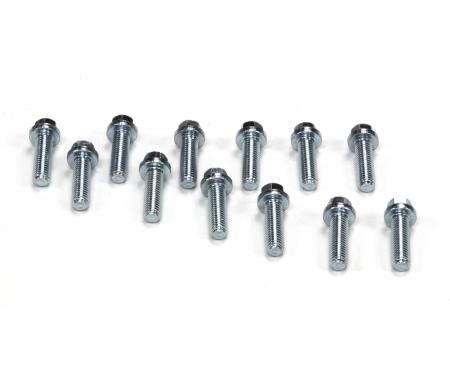Patriot Exhaust Exhaust Header Bolts, 8MM x 1.25 x 26MM, 12 Pack H7978