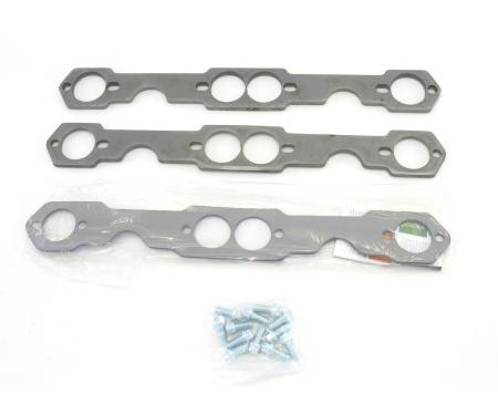 Patriot Exhaust Header Flange Pair Chevrolet Small Block 265-400 Tube Diameter 1 5/8" Round Port H7864