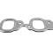 Patriot Exhaust Chevy Big Block Engines, Seal-4-Good Header Flange Gaskets, 1.88" x 1.92" Stock Square Port Shape 66124