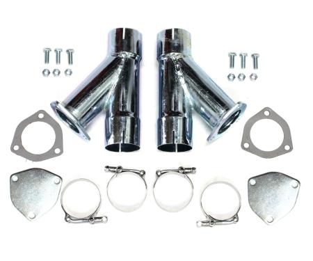 Patriot Exhaust Electric Exhaust Cutout with Hook-Up Kit for 2 1/2" Tubing (Pair) H1130