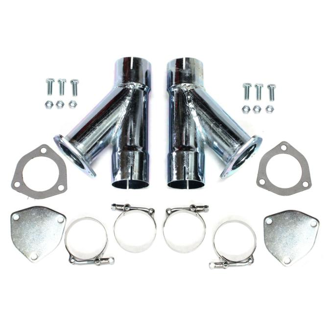 Patriot Exhaust Electric Exhaust Cutout with Hook-Up Kit for 2 1/2" Tubing (Pair) H1130