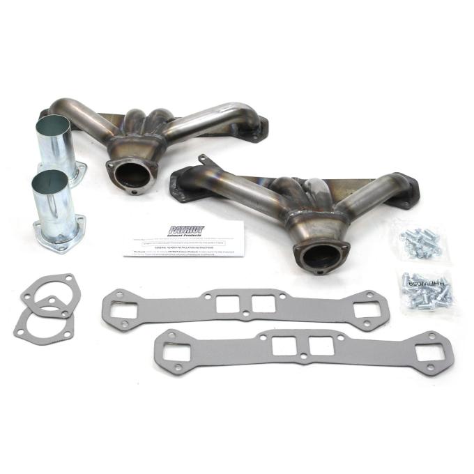 Patriot Exhaust Chevy 348-409 Engines, 1 3/4" Tight Tuck Header in Raw Steel H8066