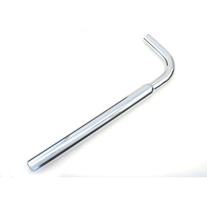 Patriot Exhaust Bellflower Chrome Street Rod Exhaust Tip, 32" Length / 1 7/8" Inlet Diameter / 2 1/2" Outlet Diameter H1531