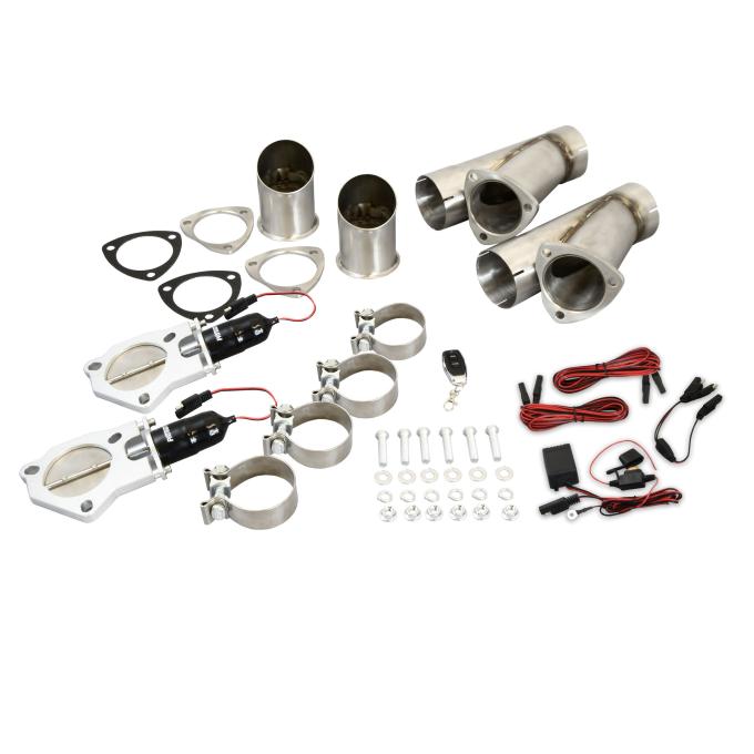 Patriot Exhaust Patriot 3" Electric Cutout Dual System w/remote PEC300K