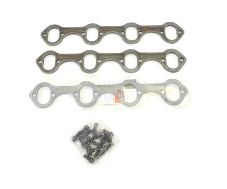 Patriot Exhaust Header Flange Pair Ford 260-351W Tube Diameter 1 5/8"-1 3/4" Oval Port H7870