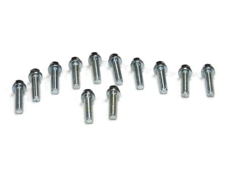 Patriot Exhaust Exhaust Header Bolts, 8MM x 1.25 x 30MM, 12 Pack H7979