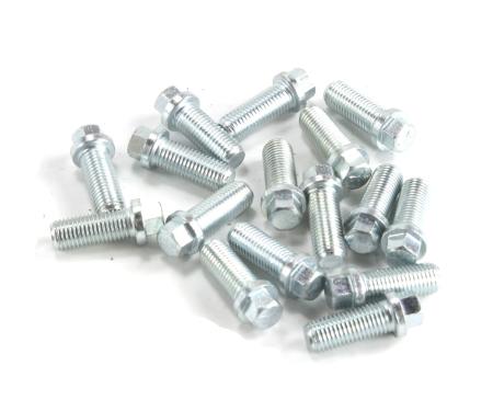 Patriot Exhaust M10-1.25 x 30mm, 3/8" Head, Zinc plated header bolts, pack of 16 H7981