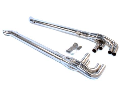 Patriot Exhaust Lake Pipe '4' Side Exhaust, 63" Length H1165