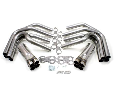 Patriot Exhaust Chevy Big Block Engines, 2 1/2" Sprint Style Weld-Up Kit, Slip-On H8095
